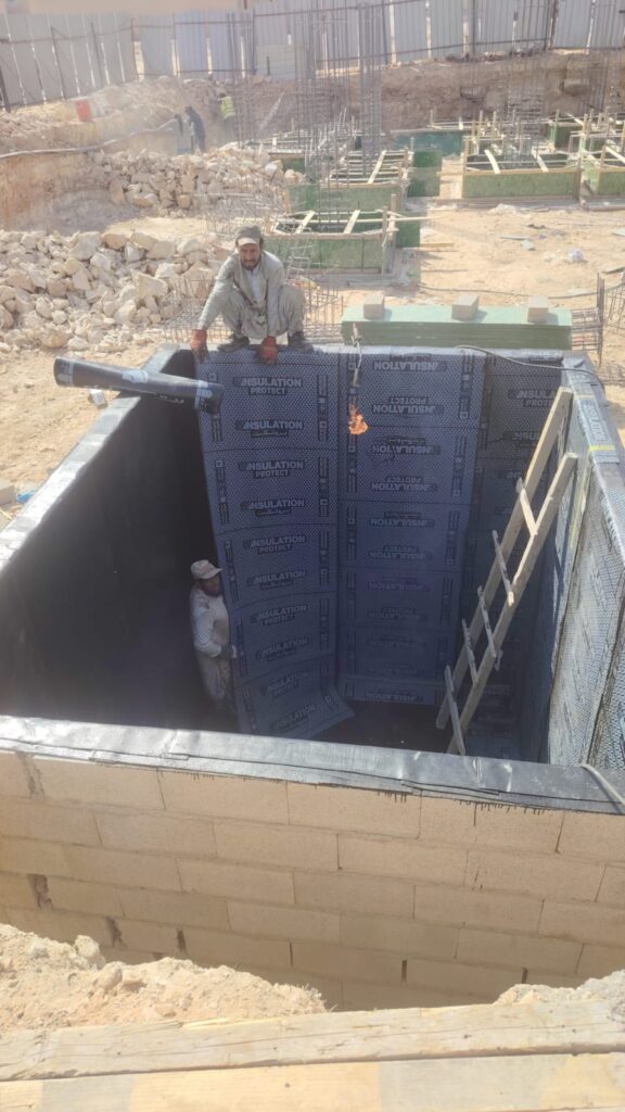 عزل الخزانات الأرضية بالرياض